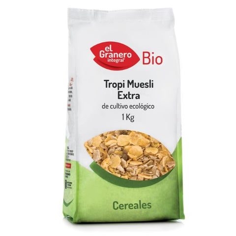 Comprar online TROPI MUESLI EXTRA BIO 1 Kg de EL GRANERO INTEGRAL. Imagen 1