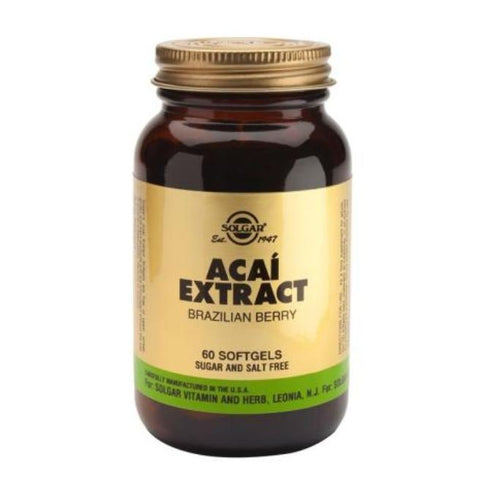 Comprar online ACAI EXTRACTO BAYA BRASIL 60 Caps de SOLGAR. Imagen 1