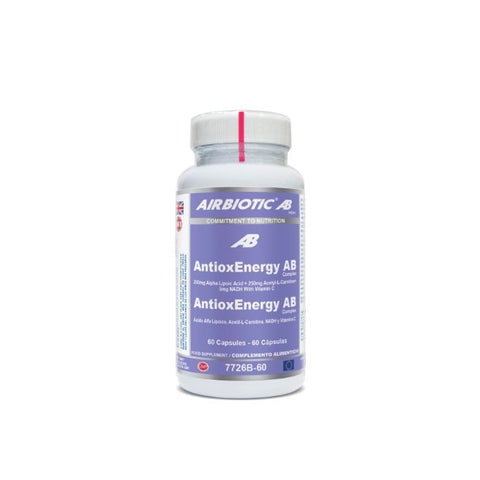 Comprar online ANTIOXENERGY AB COMPLEX 250 mg Acido Alfa Lipoico de AIRBIOTIC. Imagen 1