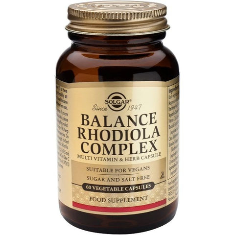 Comprar online BALANCE RHODIOLA COMPLEX 60 Vcaps de SOLGAR. Imagen 1