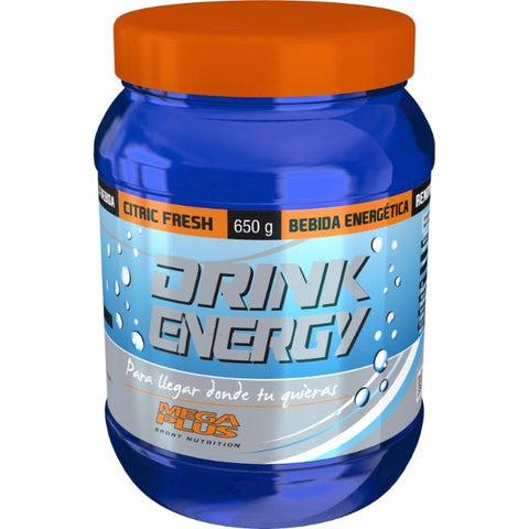 Comprar online DRINK ENERGY CITRIC FRESH 650g de MEGA PLUS. Imagen 1