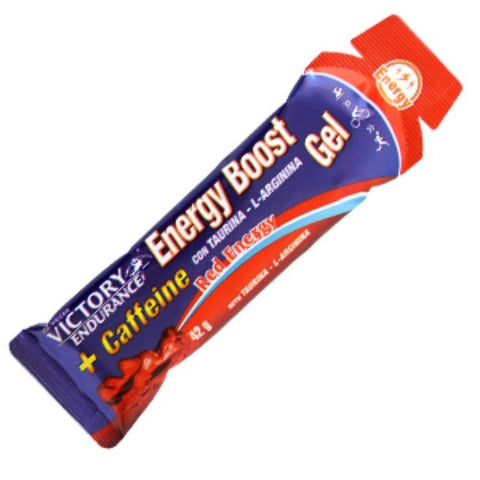 Comprar online ENERGY BOOST GEL + CAFEINA RED ENERGY 42 G de VICTORY ENDURANCE. Imagen 1
