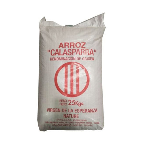 Comprar online ARROZ INTEGRAL SACO CALASPARRA 25 KG de CALASPARRA. Imagen 1