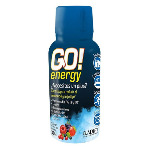 Comprar online EXPOSITOR GO ENERGY 30 ML x 12 de ELADIET. Imagen 1