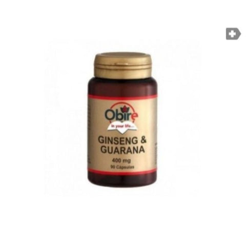 Comprar online GINSENG + GUARANA 400 mg 90 Caps de OBIRE. Imagen 1