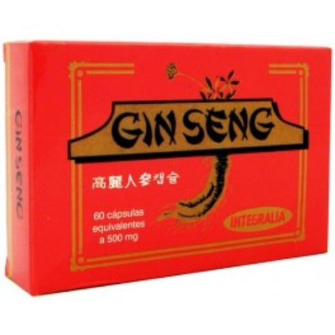 Comprar online GINSENG COREANO 60 Caps de INTEGRALIA. Imagen 1