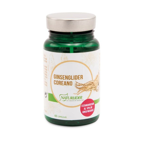 Comprar online GINSENG COREANO STD 60 CAPSULAS VEGETALES de NATURLIDER. Imagen 1