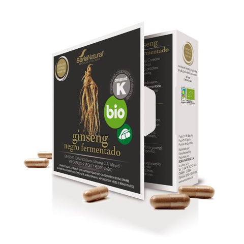Comprar online GINSENG NEGRO BIO 24 Caps de SORIA. Imagen 1