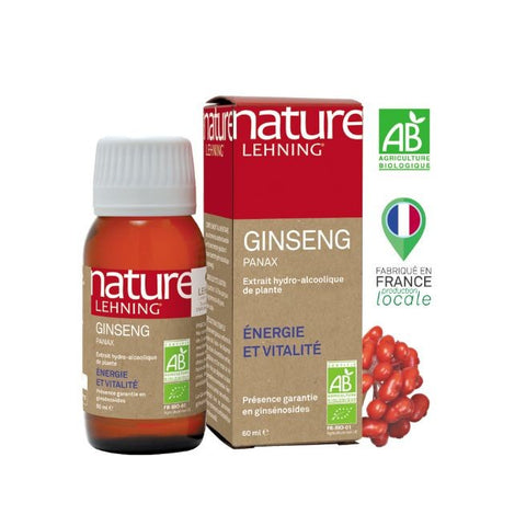 Comprar online GINSENG PANAX 60 ml de NATURE LEHNING. Imagen 1