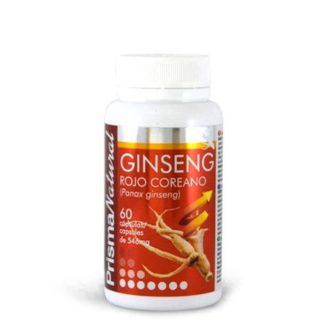 Comprar online GINSENG ROJO COREANO 60 caps546 MG de PRISMA NATURAL. Imagen 1