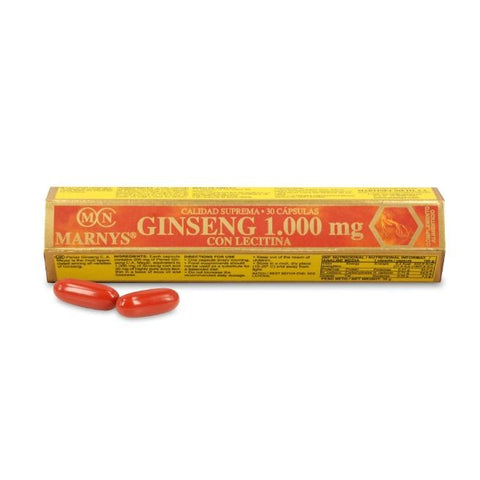Comprar online GINSENG+LECITINA TUBO 1000 mg de MARNYS. Imagen 1