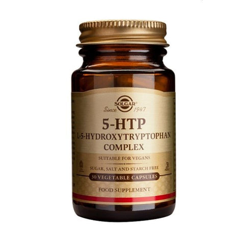 Comprar online HIDROXITRIPTOFANO 5-HTP 30 Vcaps de SOLGAR. Imagen 1