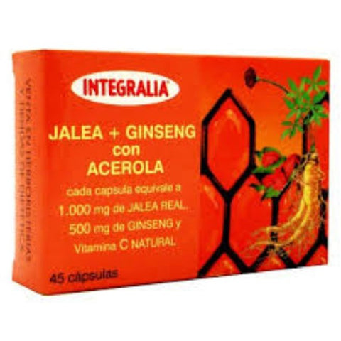 Comprar online JALEA GINSENG ACEROLA 45 Caps de INTEGRALIA. Imagen 1