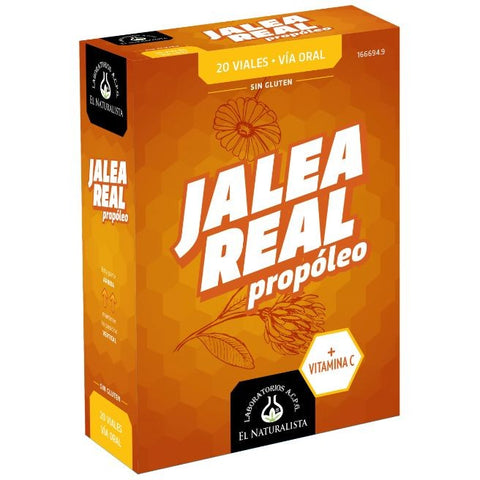 Comprar online JALEA REAL ADULTOS CON PROPOLEO 20 Viales Abre fac de EL NATURALISTA. Imagen 1