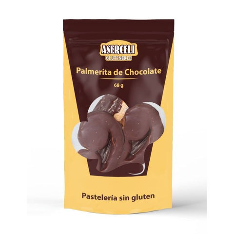 Comprar online ASERCELI PALMERITA DE CHOCOLATE 68gr de ASERCELI. Imagen 1