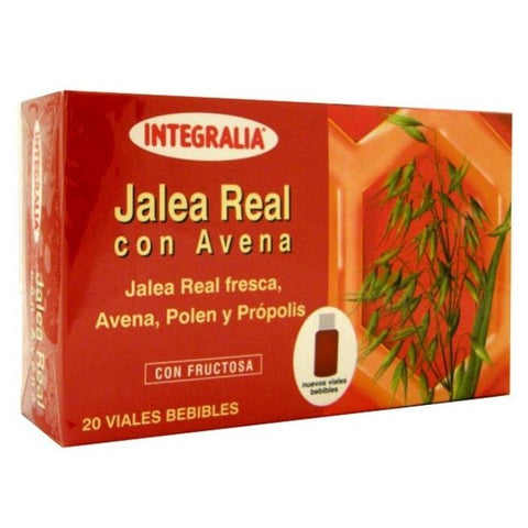 Comprar online JALEA REAL AVENA 20 Viales de INTEGRALIA. Imagen 1