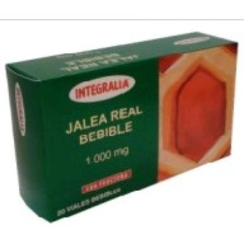 Comprar online JALEA REAL BEBIBLE 1000 mg 20 Viales de INTEGRALIA. Imagen 1