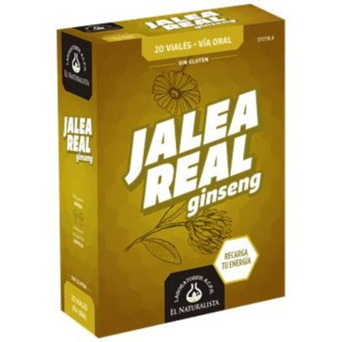 Comprar online JALEA REAL CON GINSENG 20 Viales Abre facil de EL NATURALISTA. Imagen 1