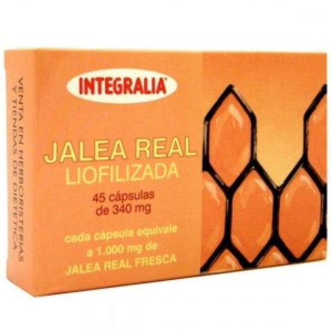 Comprar online JALEA REAL LIOFILIZADA 45 Caps de INTEGRALIA. Imagen 1