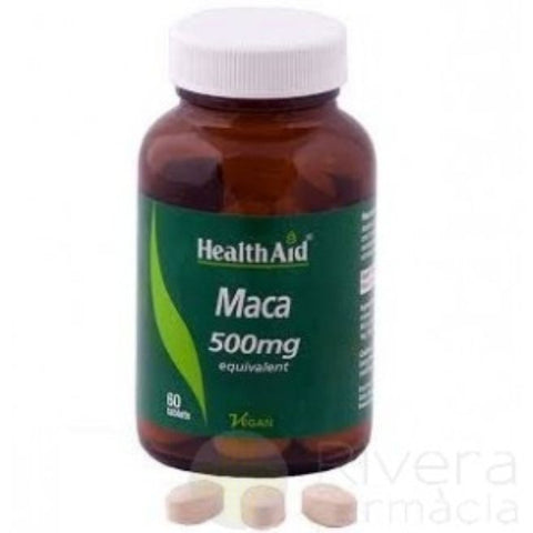 Comprar online MACA 60 Comp de HEALTH AID. Imagen 1