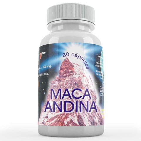 Comprar online MACA ANDINA 500 mg 60 Caps de VALLE. Imagen 1