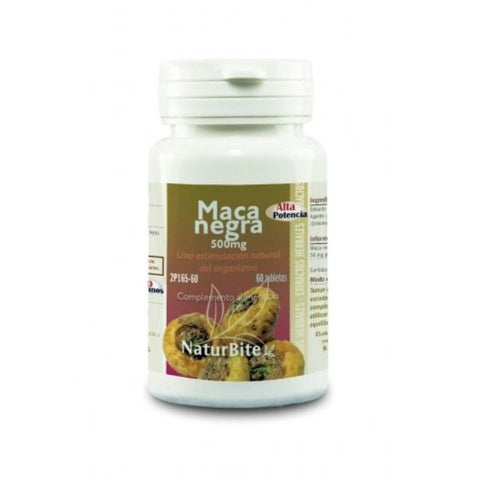 Comprar online MACA NEGRA ANDINA 500 mg 60 Comp de NATURBITE. Imagen 1