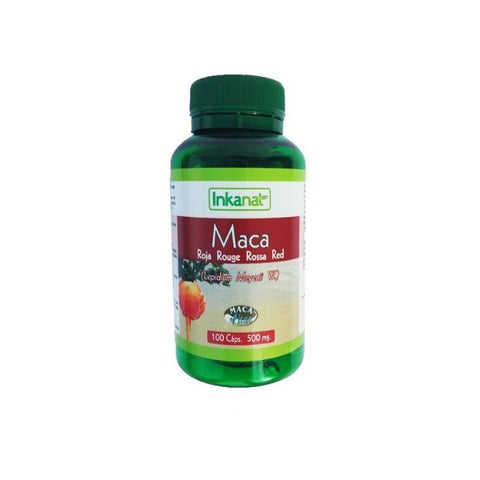 Comprar online MACA ROJA 100 CAPS de INKANATURA. Imagen 1