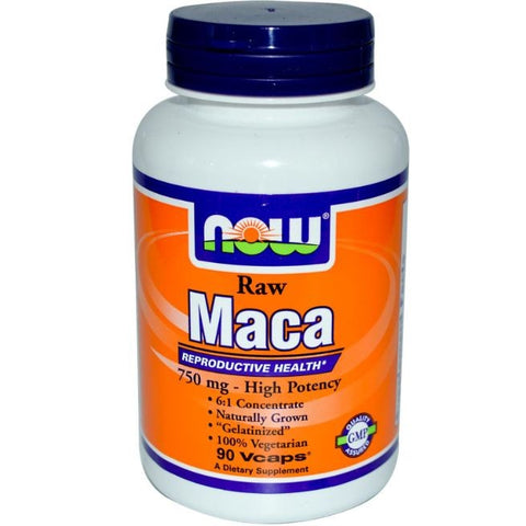 Comprar online MACA ROJA ANDINA 500 mg 100 Caps de NOW. Imagen 1