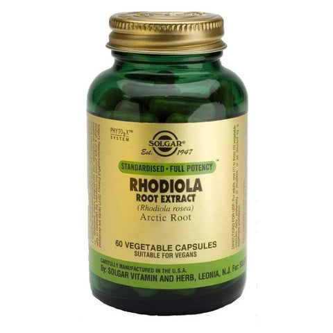 Comprar online SPF RHODIOLA-RAIZ 60 Vcaps de SOLGAR. Imagen 1