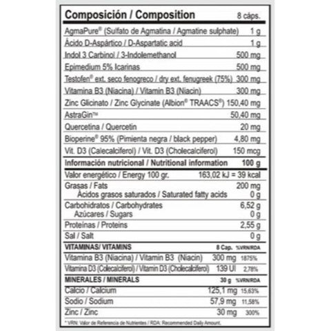 Comprar online TEST O BEST 240 Caps de VIT.O.BEST. Imagen 2