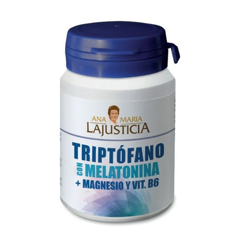 Comprar online TRIPTOFANO CON MELATONINA MAGN + VIT. B6 60 comp de LAJUSTICIA. Imagen 1