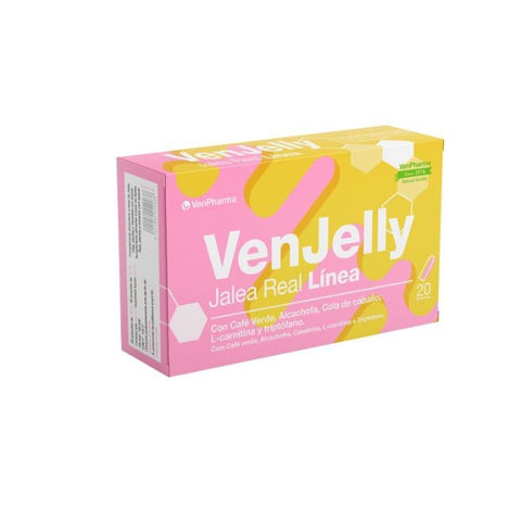 Comprar online VENJELLY JALEA REAL LINEA 20 Ampollas de VENPHARMA. Imagen 1