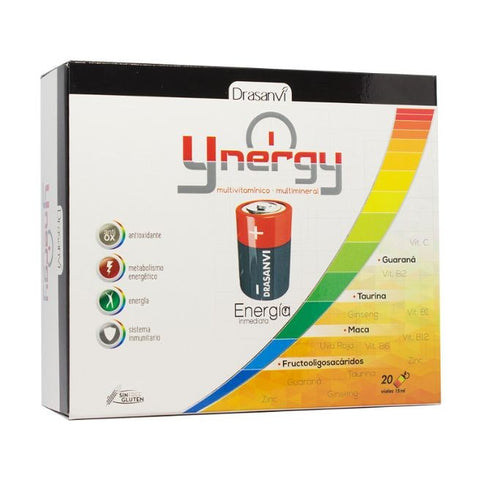 Comprar online YNERGY ENERGIA INMEDIATA 20X15ml Viales de DRASANVI. Imagen 1