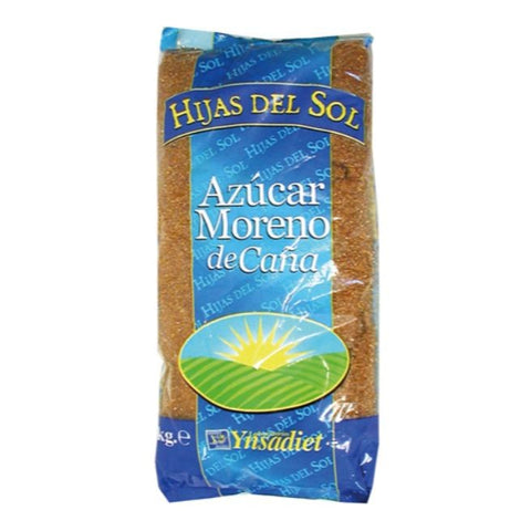 Comprar online AZUCAR MORENO CAÑA 1 Kg de YNSADIET. Imagen 1