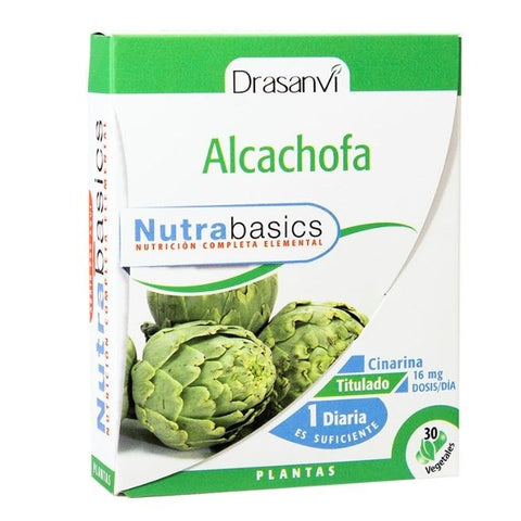 Comprar online ALCACHOFA 30 Caps NUTRABASICOS de DRASANVI. Imagen 1