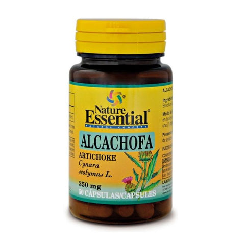 Comprar online ALCACHOFA 350 mg 50 Caps de NATURE ESSENTIAL. Imagen 1