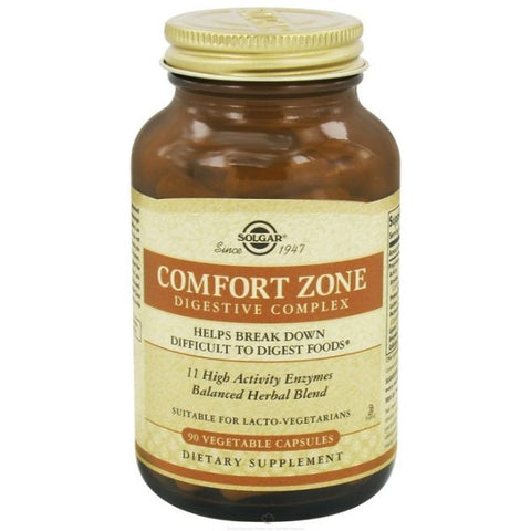 Comprar online COMFORT ZONE DIGESTIVE COMPLEX 90 Vcaps de SOLGAR. Imagen 1