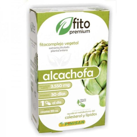 Comprar online FITOPREMIUM ALCACHOFA 30 Caps de PINISAN. Imagen 1