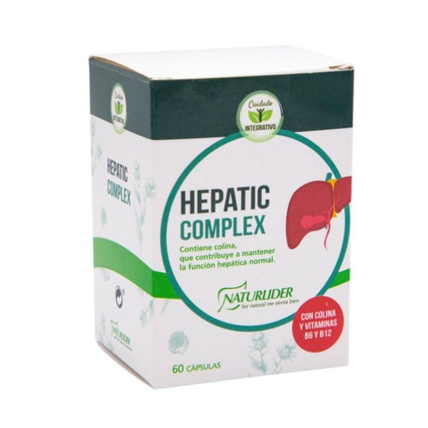 Comprar online HEPATIC-COMPLEX 60 CAPSULAS VEGETALES de NATURLIDER. Imagen 1