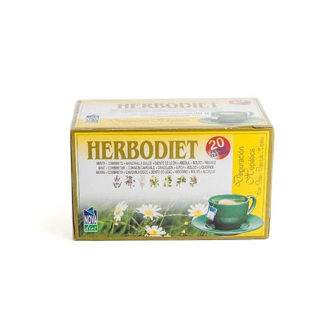 Comprar online HERBODIET DEPUR HEPATICA 20Fil de NOVADIET. Imagen 1