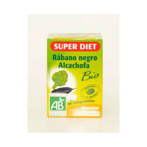 Comprar online RABANO + ALCACHOFA BIO 80 Comp de SUPERDIET. Imagen 1