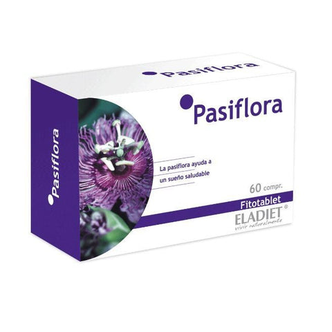 Comprar online FITOTABLET PASIFLORA 330 mg 60 Comp de ELADIET. Imagen 1