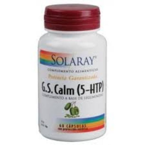 Comprar online GRIFFONIA SIMPLICIFOLIA.CALM 5-HTP 60 Vcaps de SOLARAY. Imagen 1