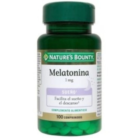 Comprar online MELATONINA 1 mg 100 Comp de NATURE´S  BOUNTY. Imagen 1