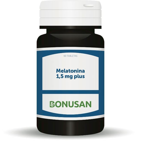 Comprar online MELATONINA 1,5 MG PLUS 90 tabletas de BONUSAN. Imagen 1