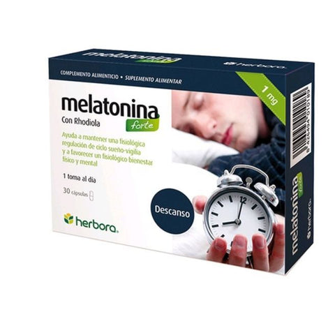 Comprar online MELATONINA FORTE 30 Caps de HERBORA. Imagen 1