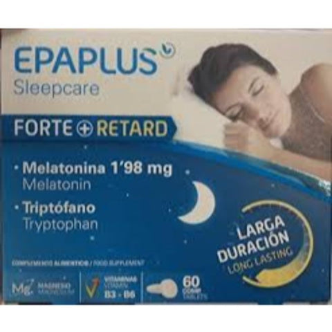 Comprar online MELATONINA FORTE RETARD 1,98 MG 60 COMP (SLEEP CAR de EPAPLUS. Imagen 1