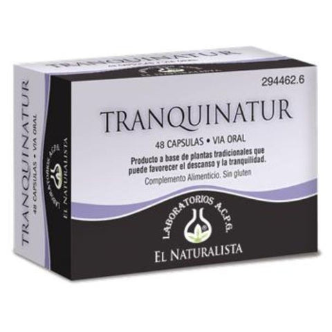 Comprar online TRANQUINATUR SUEÑO 48 Caps X 375 mg de EL NATURALISTA. Imagen 1