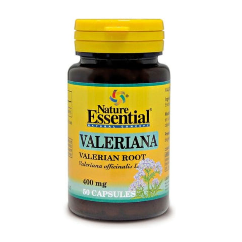 Comprar online VALERIANA 400 mg 50 Caps de NATURE ESSENTIAL. Imagen 1