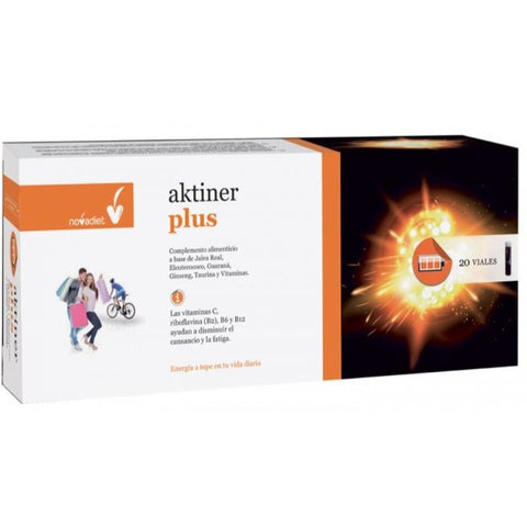 Comprar online AKTINER PLUS 20 VIALES de NOVADIET. Imagen 1